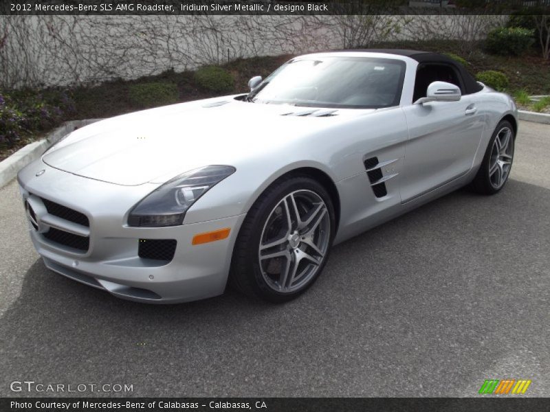 Front 3/4 View of 2012 SLS AMG Roadster