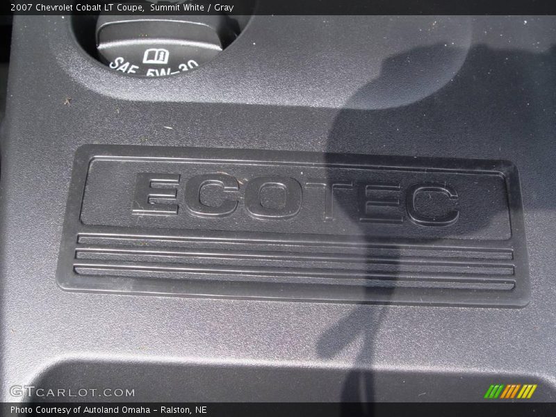 Summit White / Gray 2007 Chevrolet Cobalt LT Coupe