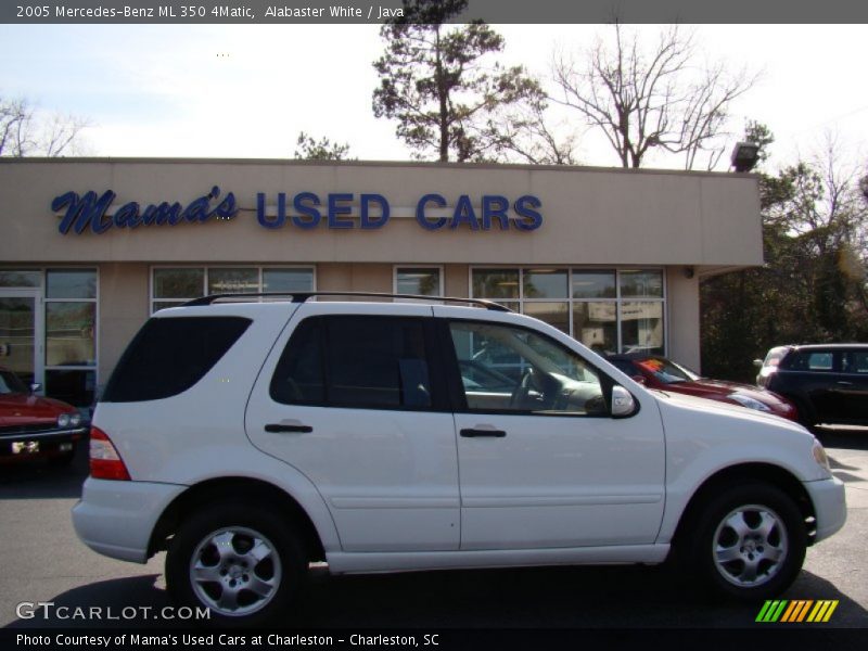 Alabaster White / Java 2005 Mercedes-Benz ML 350 4Matic