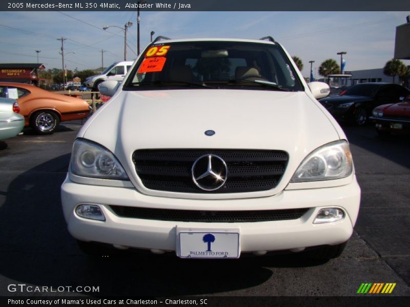 Alabaster White / Java 2005 Mercedes-Benz ML 350 4Matic