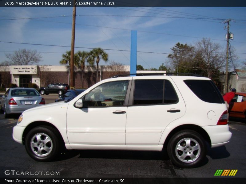 Alabaster White / Java 2005 Mercedes-Benz ML 350 4Matic