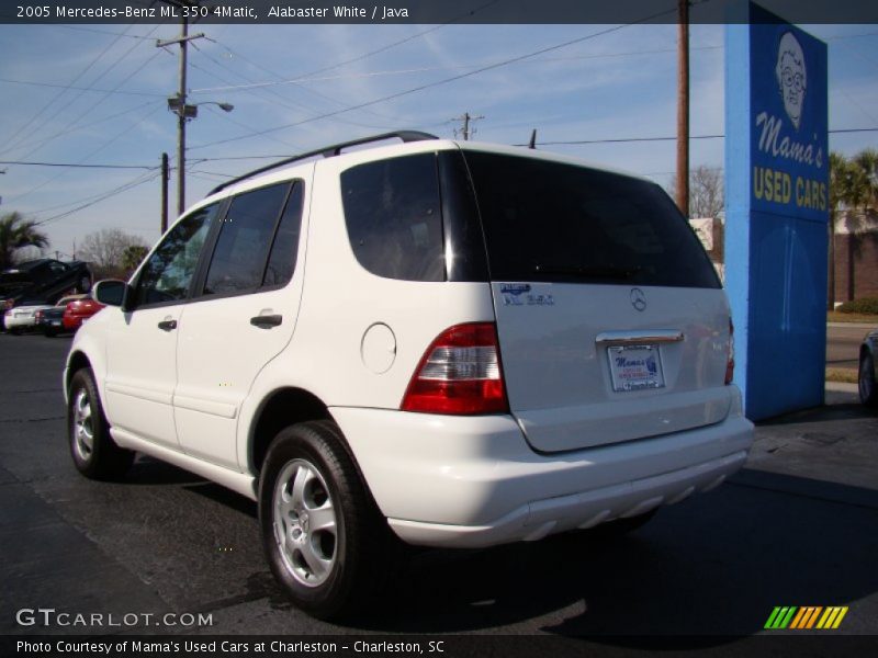 Alabaster White / Java 2005 Mercedes-Benz ML 350 4Matic