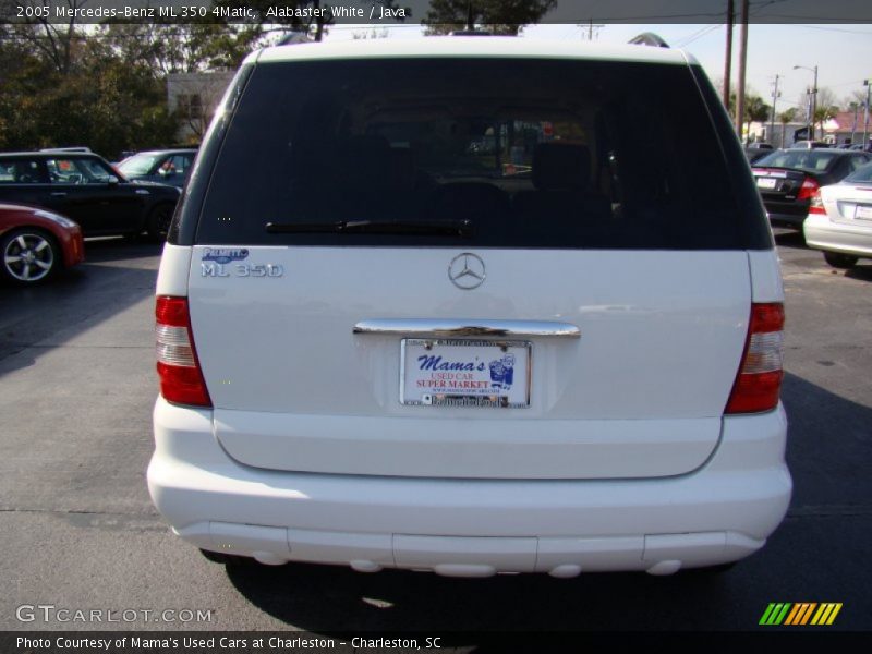 Alabaster White / Java 2005 Mercedes-Benz ML 350 4Matic