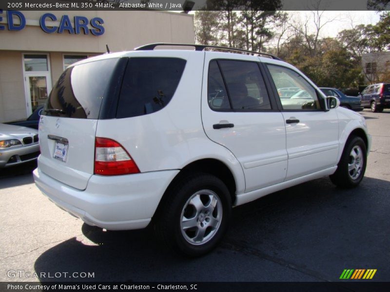 Alabaster White / Java 2005 Mercedes-Benz ML 350 4Matic