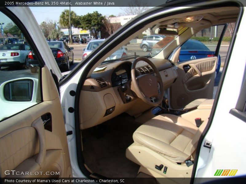 Alabaster White / Java 2005 Mercedes-Benz ML 350 4Matic