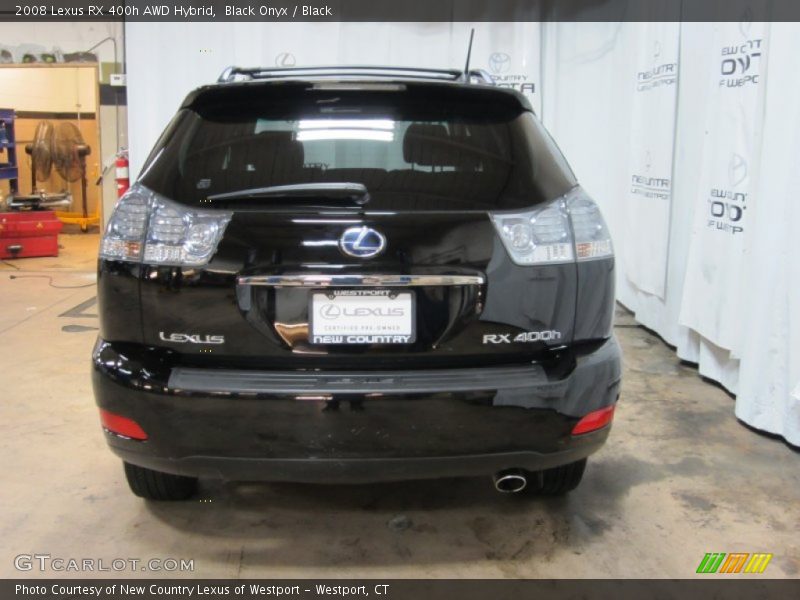 Black Onyx / Black 2008 Lexus RX 400h AWD Hybrid