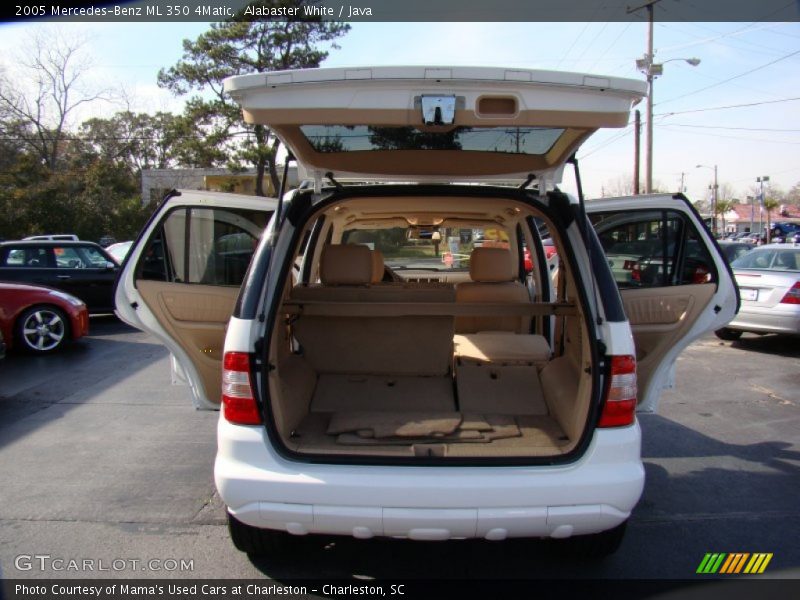 Alabaster White / Java 2005 Mercedes-Benz ML 350 4Matic