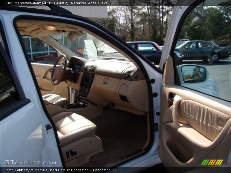 Alabaster White / Java 2005 Mercedes-Benz ML 350 4Matic