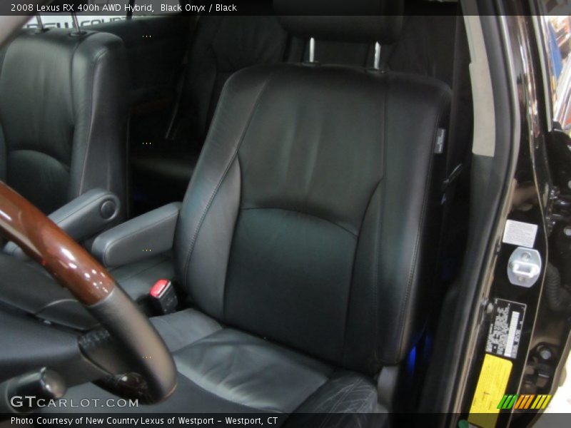 Black Onyx / Black 2008 Lexus RX 400h AWD Hybrid