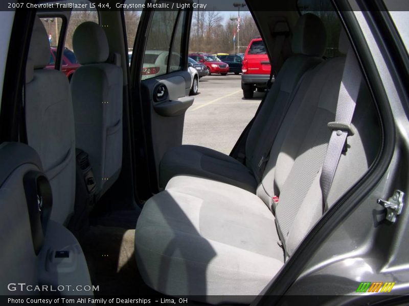 Graystone Metallic / Light Gray 2007 Chevrolet TrailBlazer LS 4x4