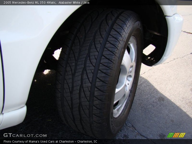 Alabaster White / Java 2005 Mercedes-Benz ML 350 4Matic