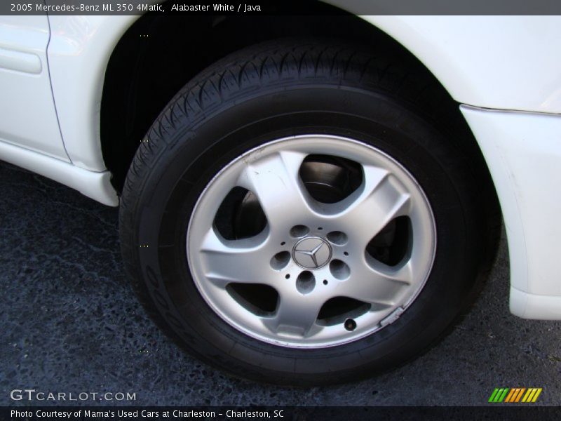 Alabaster White / Java 2005 Mercedes-Benz ML 350 4Matic