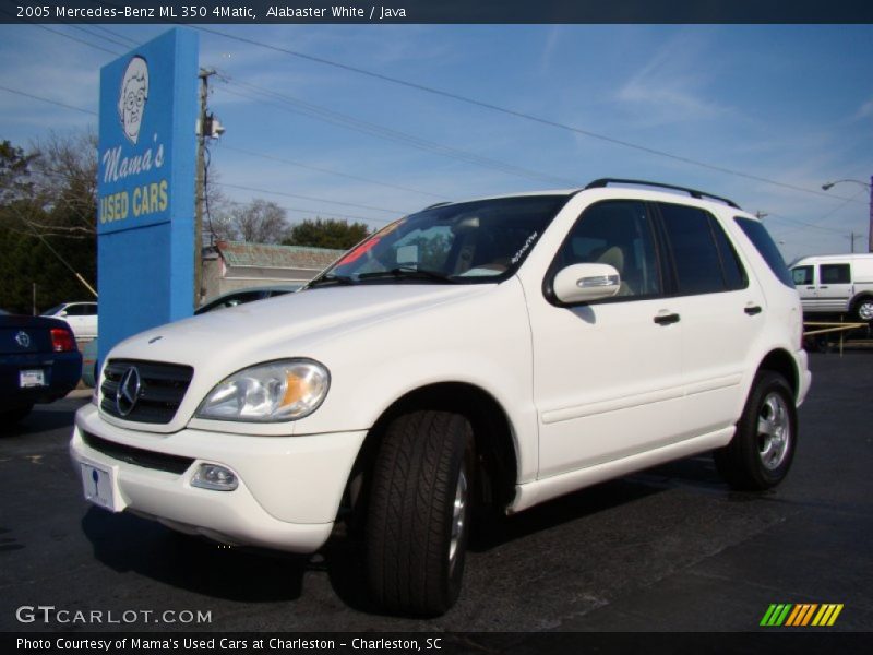 Alabaster White / Java 2005 Mercedes-Benz ML 350 4Matic