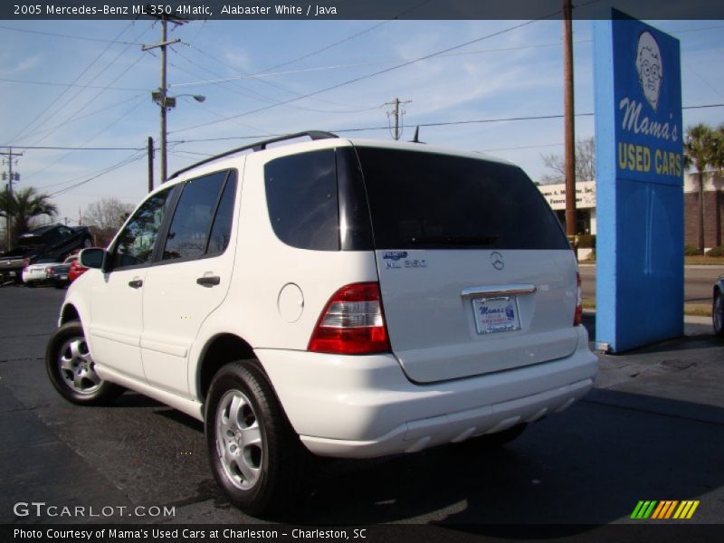 Alabaster White / Java 2005 Mercedes-Benz ML 350 4Matic