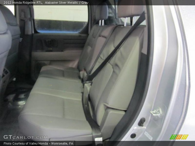 Alabaster Silver Metallic / Gray 2012 Honda Ridgeline RTL