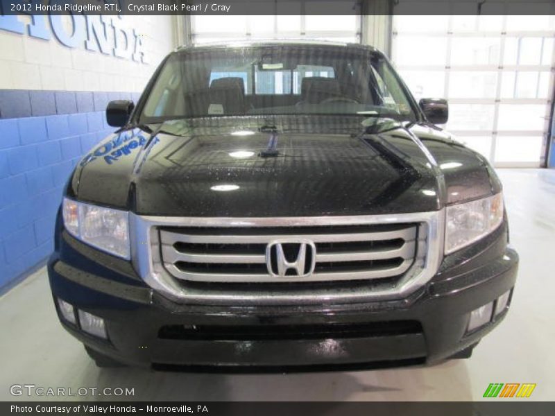 Crystal Black Pearl / Gray 2012 Honda Ridgeline RTL
