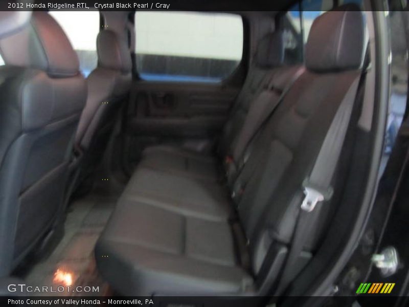 Crystal Black Pearl / Gray 2012 Honda Ridgeline RTL