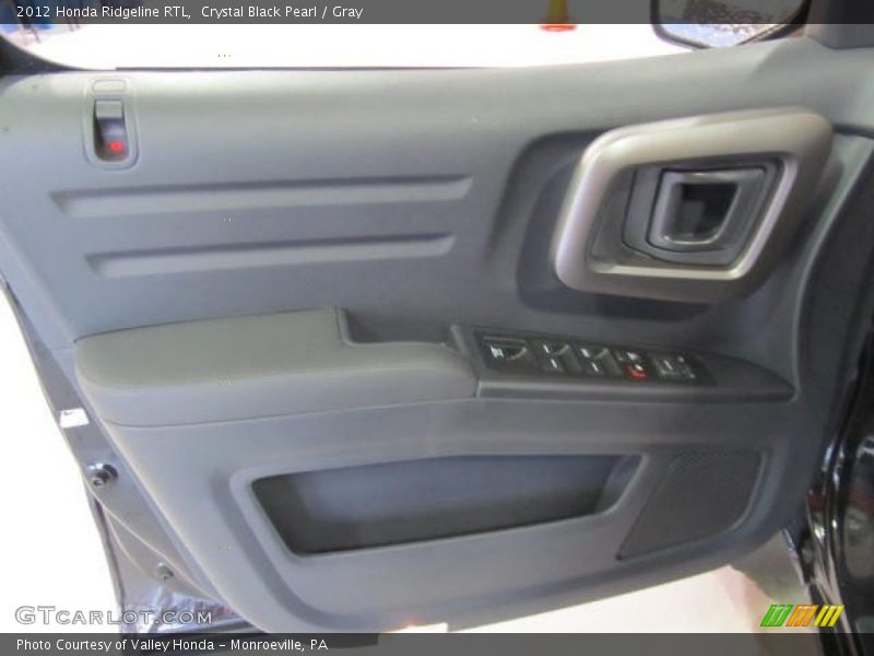 Crystal Black Pearl / Gray 2012 Honda Ridgeline RTL