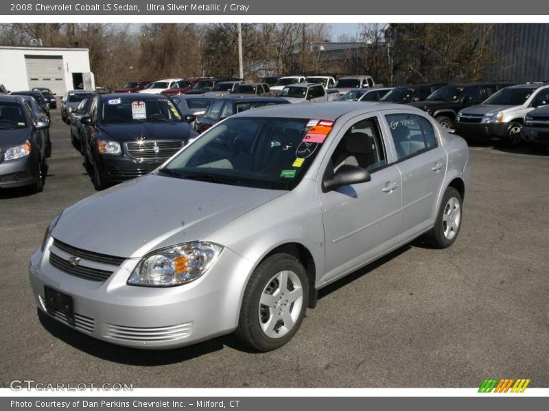Ultra Silver Metallic / Gray 2008 Chevrolet Cobalt LS Sedan