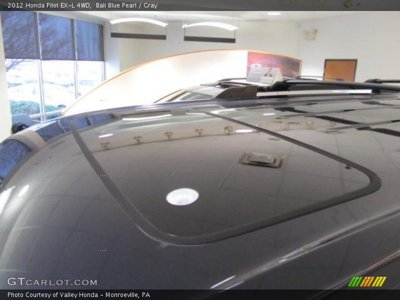 Bali Blue Pearl / Gray 2012 Honda Pilot EX-L 4WD