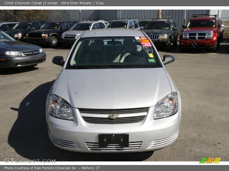 Ultra Silver Metallic / Gray 2008 Chevrolet Cobalt LS Sedan