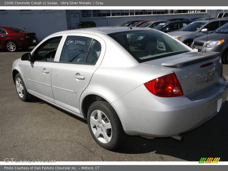 Ultra Silver Metallic / Gray 2008 Chevrolet Cobalt LS Sedan