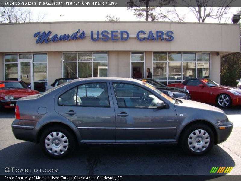 Platinum Grey Metallic / Grey 2004 Volkswagen Jetta GL Sedan