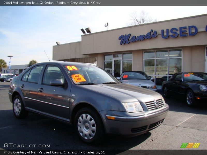 Platinum Grey Metallic / Grey 2004 Volkswagen Jetta GL Sedan