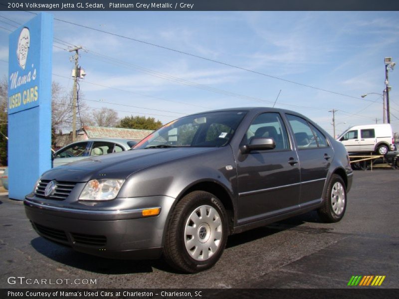 Platinum Grey Metallic / Grey 2004 Volkswagen Jetta GL Sedan