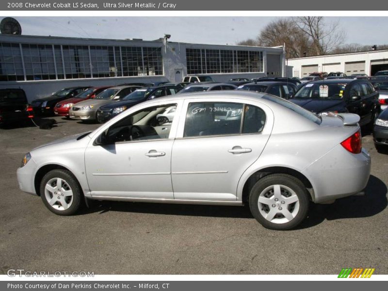 Ultra Silver Metallic / Gray 2008 Chevrolet Cobalt LS Sedan
