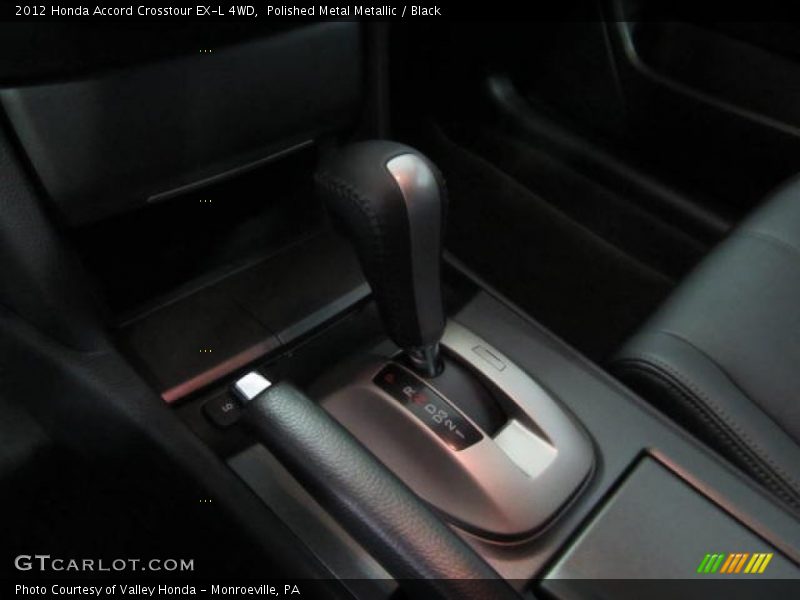 Polished Metal Metallic / Black 2012 Honda Accord Crosstour EX-L 4WD