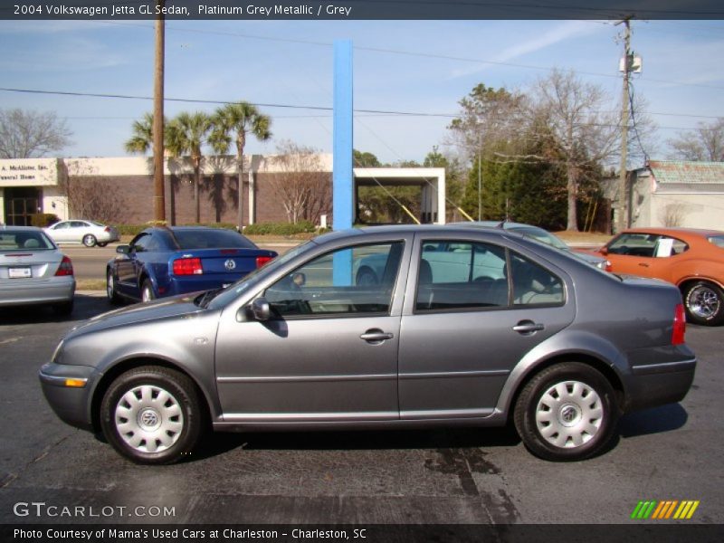 Platinum Grey Metallic / Grey 2004 Volkswagen Jetta GL Sedan