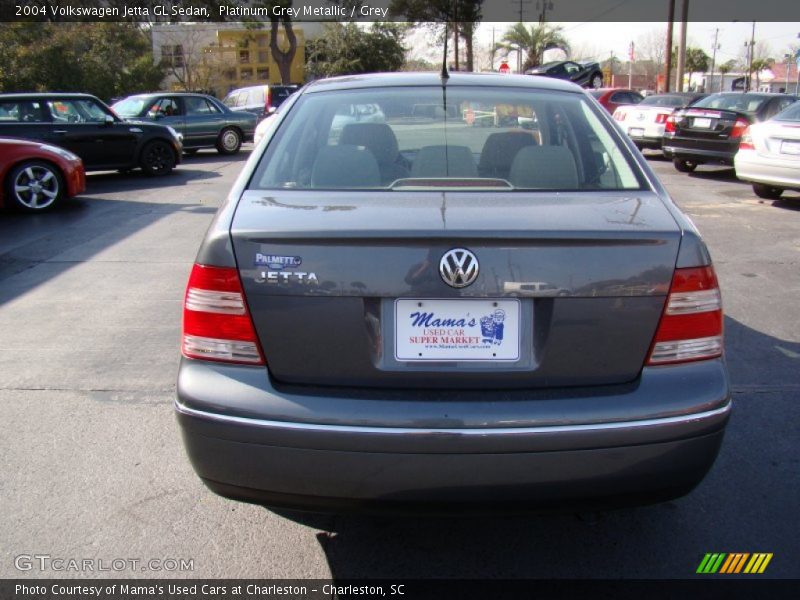 Platinum Grey Metallic / Grey 2004 Volkswagen Jetta GL Sedan