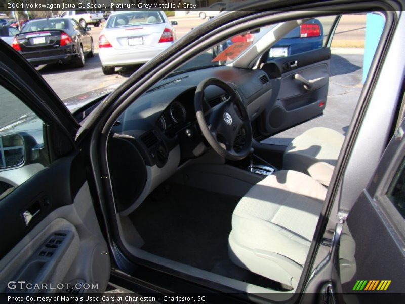 Platinum Grey Metallic / Grey 2004 Volkswagen Jetta GL Sedan