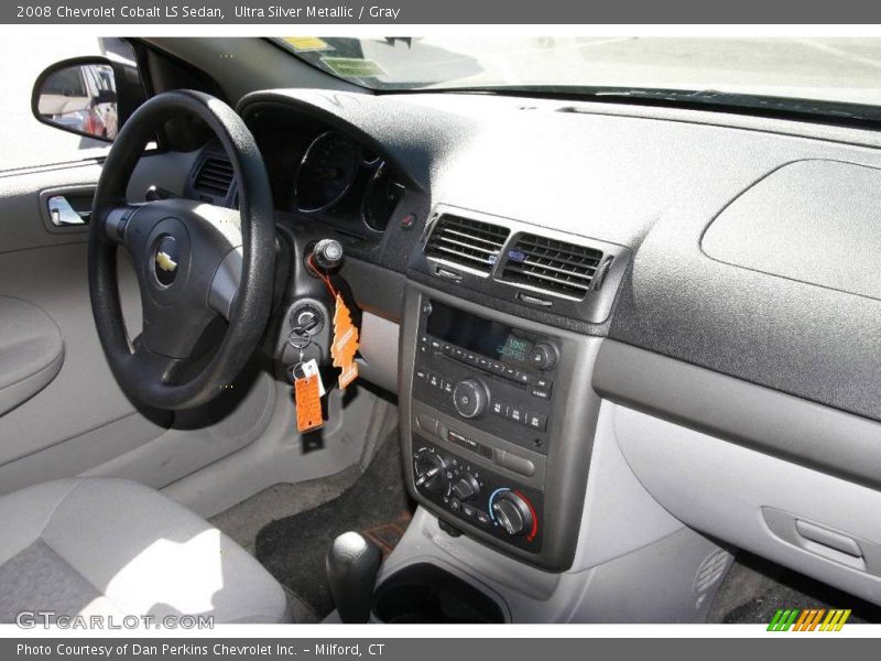 Ultra Silver Metallic / Gray 2008 Chevrolet Cobalt LS Sedan