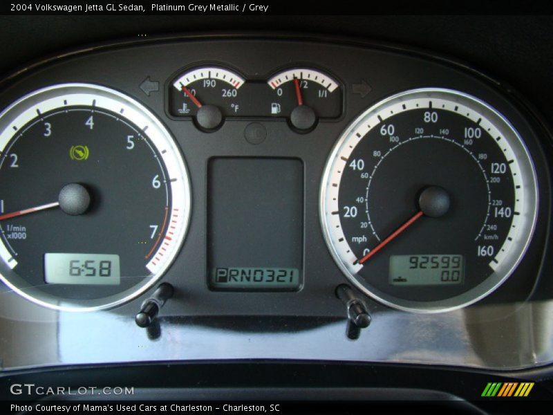 Platinum Grey Metallic / Grey 2004 Volkswagen Jetta GL Sedan