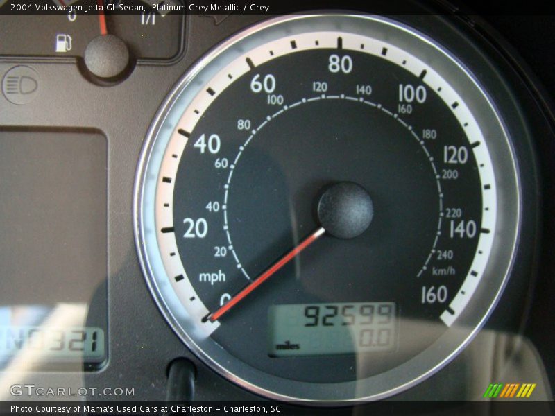 Platinum Grey Metallic / Grey 2004 Volkswagen Jetta GL Sedan