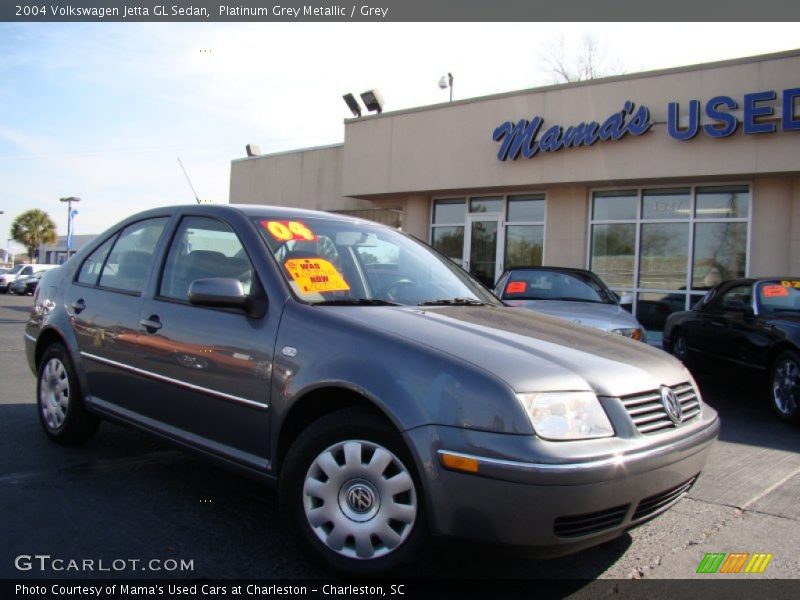 Platinum Grey Metallic / Grey 2004 Volkswagen Jetta GL Sedan