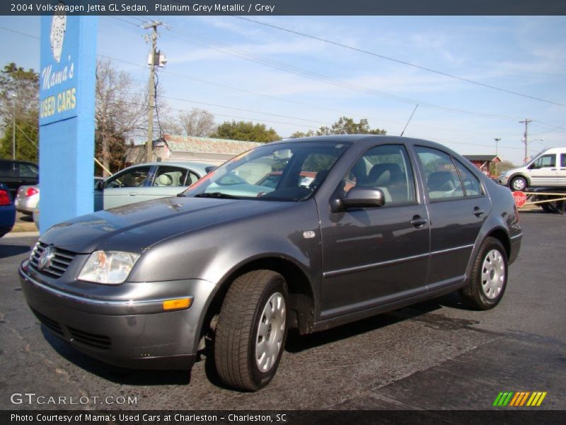 Platinum Grey Metallic / Grey 2004 Volkswagen Jetta GL Sedan