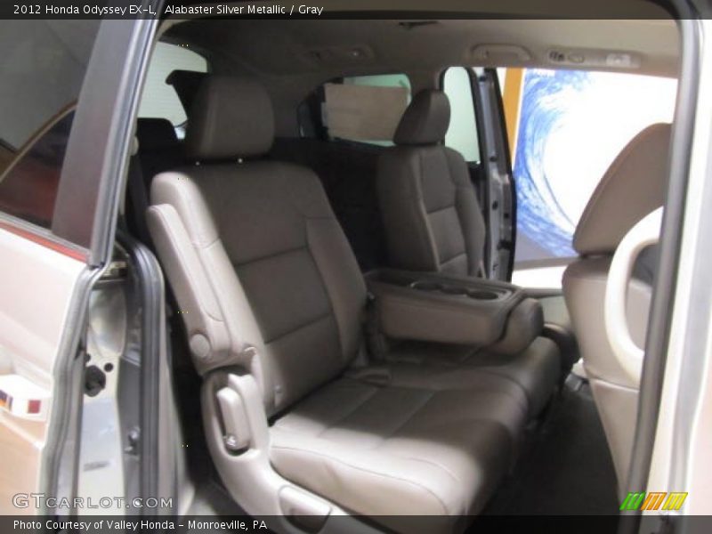 Alabaster Silver Metallic / Gray 2012 Honda Odyssey EX-L