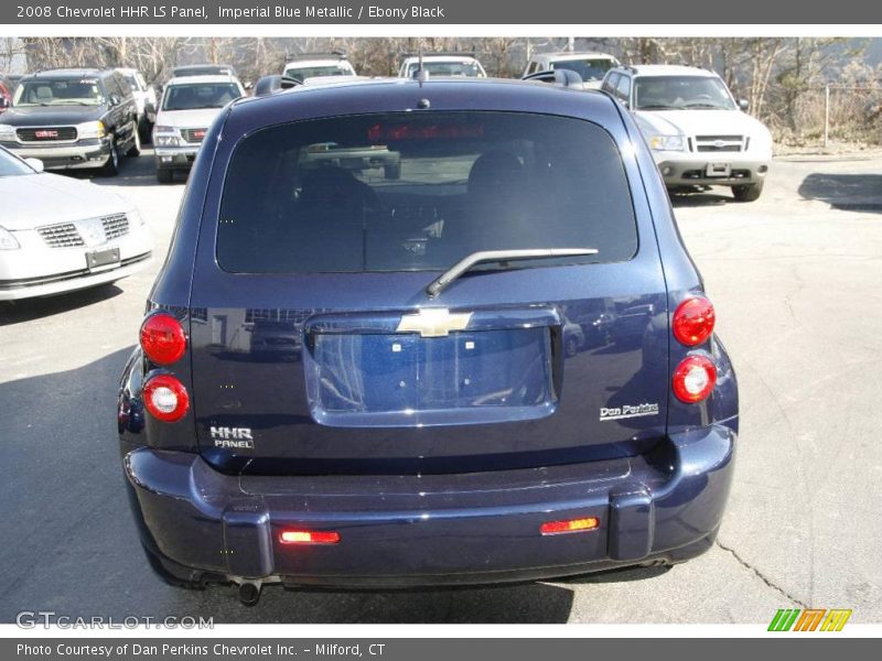 Imperial Blue Metallic / Ebony Black 2008 Chevrolet HHR LS Panel