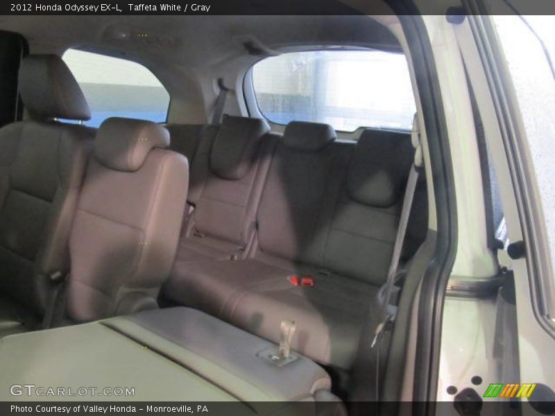 Taffeta White / Gray 2012 Honda Odyssey EX-L
