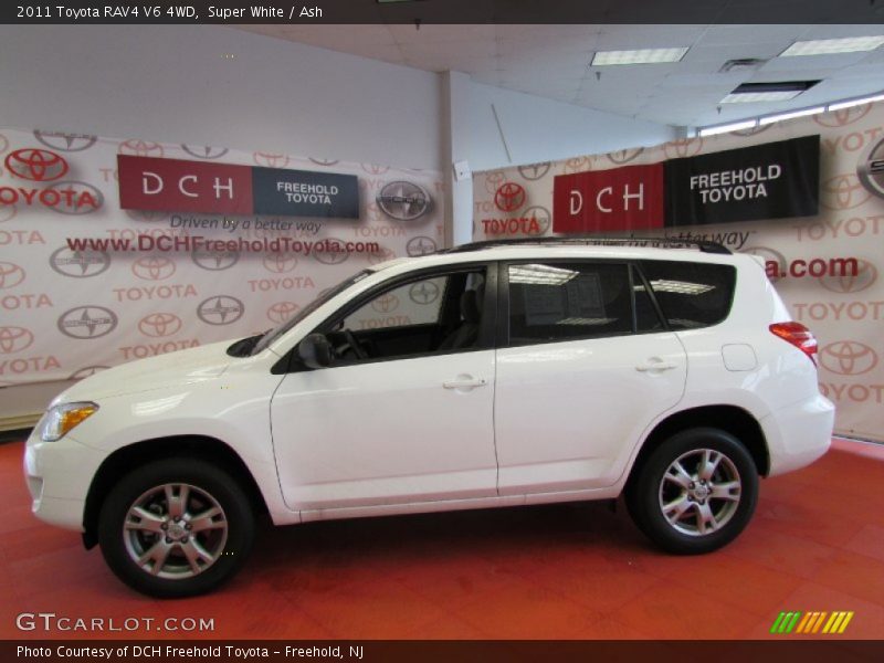 Super White / Ash 2011 Toyota RAV4 V6 4WD