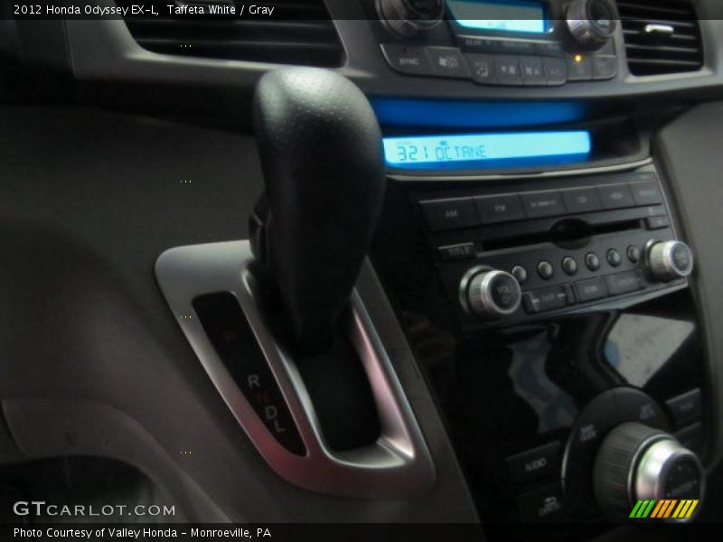 Taffeta White / Gray 2012 Honda Odyssey EX-L