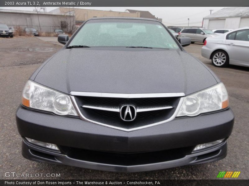 Anthracite Metallic / Ebony 2003 Acura TL 3.2