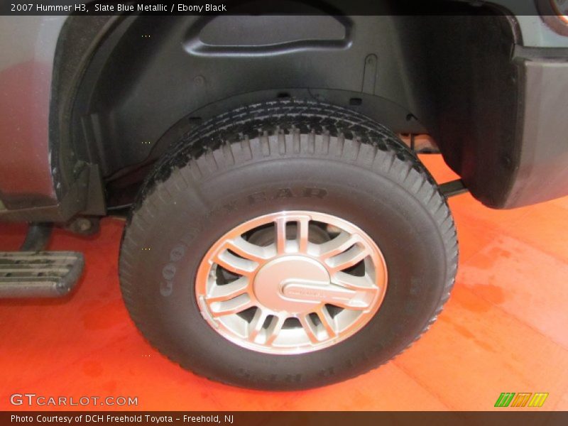 Slate Blue Metallic / Ebony Black 2007 Hummer H3