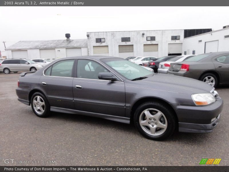 Anthracite Metallic / Ebony 2003 Acura TL 3.2