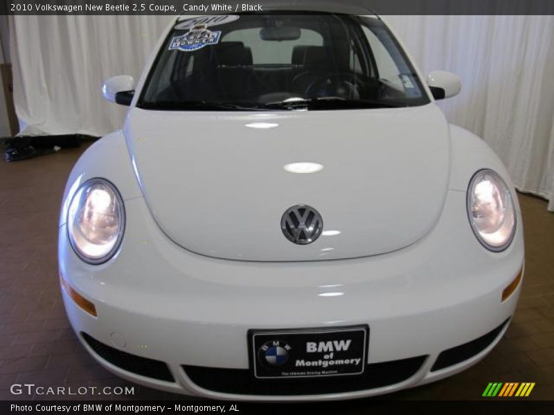 Candy White / Black 2010 Volkswagen New Beetle 2.5 Coupe