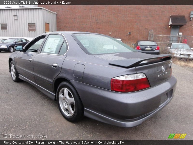Anthracite Metallic / Ebony 2003 Acura TL 3.2