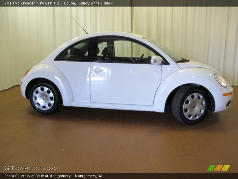 Candy White / Black 2010 Volkswagen New Beetle 2.5 Coupe